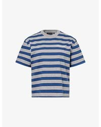 Canada Goose - Roam Striped Cotton-Jersey T-Shirt - Lyst