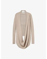 Lauren Manoogian - Mobius Cashmere And Alpaca Wool-blend Knitted Cardigan - Lyst