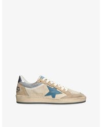 Golden Goose - Ball Star 15876 Suede Trainers - Lyst
