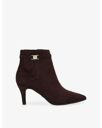 Carvela Kurt Geiger - Flute Coin Suede Shoe Boots - Lyst