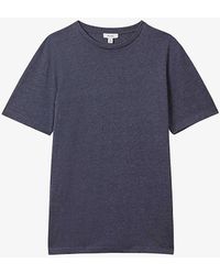 Reiss - Bless Crew-neck Short-sleeve Cotton T-shirt X - Lyst