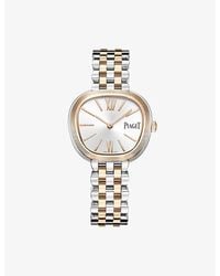 Piaget - Sixtie 18Ct Rose- And Stainless-Steel Quartz Watch 29Mm - Lyst