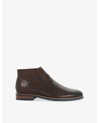 Dune - Millers Lace-Up Leather Boots - Lyst