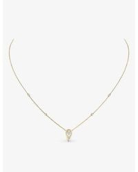 Messika - Fiery And 0.10Ct Diamond Necklace - Lyst