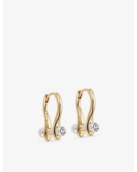 Astley Clarke - Aurora 18Ct And Sterling- Hoop Earrings - Lyst