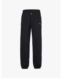 MKI Miyuki-Zoku - Uniform Brand-Print Cotton-Blend Jogging Bottoms - Lyst
