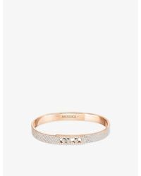Messika - Move Noa Pavé 18Ct And 2.3Ct Diamond Bangle Bracelet - Lyst