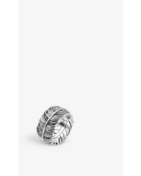 Thomas Sabo Feather Sterling-silver Ring - Black