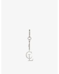 Christian Louboutin - Cl-Toned Metal Keyring - Lyst