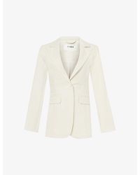 4th & Reckless - Liana Fitted Woven Blazer - Lyst