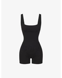 NikeSKIMS - Matte 2-Inch Corset Studio Bodysuit - Lyst