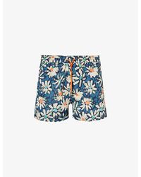 Paul Smith - Graphic-print Recycled Polyester-blend Swim Short - Lyst