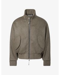 Jacquemus - Le Losange Wool Bomber Jacket - Lyst