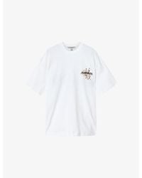 AllSaints - Valen Etta Graphic-Print Cotton T-Shirt - Lyst