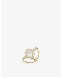 Messika - Fiery 0.30Ct 18Ct And 0.63Ct Diamond Ring - Lyst