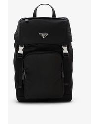 prada men's nylon backpack