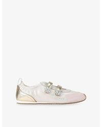 Kurt Geiger - Islington Leather Ballet Flats - Lyst
