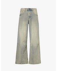 Jaded London - Colossus Brand-appliquéd Relaxed-fit Jeans - Lyst