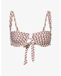 Cheap Monday - Cala Roja Underwired Bikini Top - Lyst