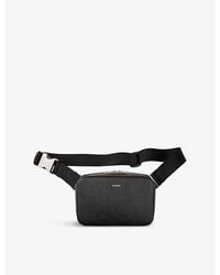 Sandro - Logo-Embossed Small Leather Bag - Lyst