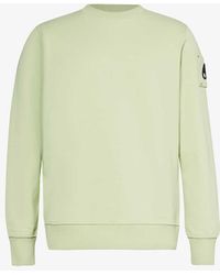 Moose Knuckles - Hartsfield Brand-logo Cotton-jersey Sweatshirt - Lyst