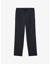 Reiss - Found Relaxed-Fit Stretch-Woven Trousers - Lyst