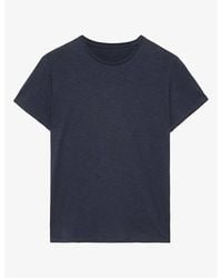 AllSaints - Cody Crewneck Slim-Fit Cotton T-Shirt - Lyst