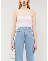 Sandro Anelia Stretch-jersey Body - Purple