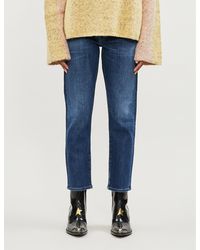 Citizens of Humanity Emerson Straight Slim-fit Mid-rise Boyfriend Jeans - Blue