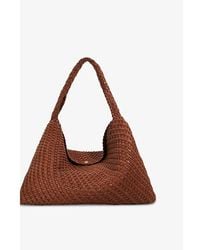 Dune - Deliberate Xl Woven Shoulder Bag - Lyst