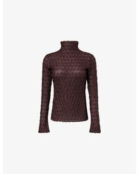 Camilla & Marc - Sissil Long-Sleeve Stretch-Woven Top - Lyst
