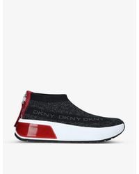 dkny high top trainers