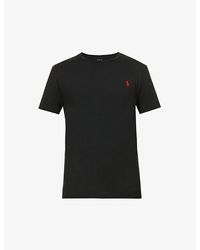 Polo Ralph Lauren - Short-sleeved Crewneck Cotton-jersey T-shirt X - Lyst