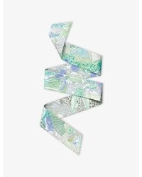 Cartier - Panthère Greenhouse Silk-Twill Bandeau - Lyst