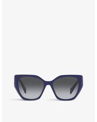 Prada - Pr 19zs Pillow-fame Acetate Sunglasses - Lyst