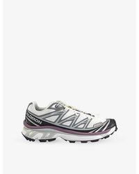 Salomon - Xt-6 Woven Trainers - Lyst