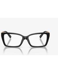 Tiffany & Co. - Tf2239u Rectangular-frame Acetate And Metal Optical Glasses - Lyst