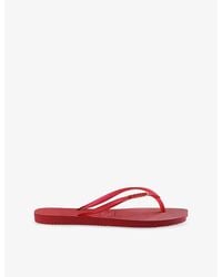 Havaianas - Slim Split Rubber Flip Flops - Lyst