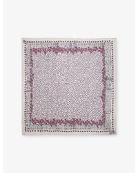 Zadig & Voltaire - Kerry Hearts-Print Modal Scarf - Lyst