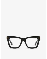Tom Ford - Tr001664 Ft5881-b Square-frame Acetate Glasses - Lyst