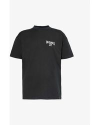 Palm Angels - Washed Brand-print Cotton T-shirt X - Lyst