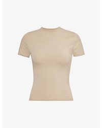 Lounge Underwear - Essential Slim-fit Stretch-cotton T-shirt - Lyst