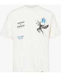 Represent - Icarus Graphic-print Cotton-jersey T-shirt - Lyst