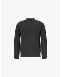 John Smedley - Oxnard Crewneck Cashmere And Wool-Blend Jumper - Lyst