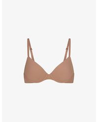 Skims - Fits Everybody Stretch-Woven T-Shirt Bra - Lyst