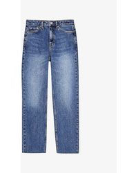 topshop high rise jeans