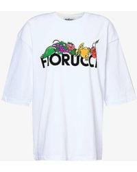 Fiorucci - Fruit Logo-print Cotton-jersey T-shirt - Lyst