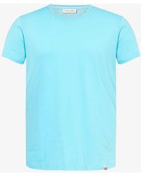 Orlebar Brown - Logo-tab Regular-fit Cotton-jersey T-shirt - Lyst