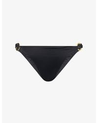 Away That Day - Sorrento Ruched Bikini Bottoms - Lyst