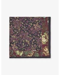 Dries Van Noten - Flara Floral-Print Woven Scarf - Lyst